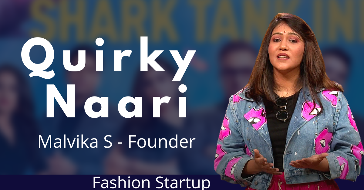 Quirky Naari Bridal Fashion Startup in Shark Tank India - Under20s